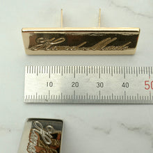 Load image into Gallery viewer, Hand Made logo decoration, 5ea 1set, making charm, Leather craft tool MLT-P0000DNN