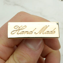 Load image into Gallery viewer, Hand Made logo decoration, 5ea 1set, making charm, Leather craft tool MLT-P0000DNN
