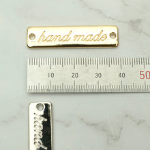 Load image into Gallery viewer, Hand Made logo decoration, 5ea 1set, making charm, Leather craft tool MLT-P0000DNN