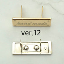 Load image into Gallery viewer, Hand Made logo decoration, 5ea 1set, making charm, Leather craft tool MLT-P0000DNN