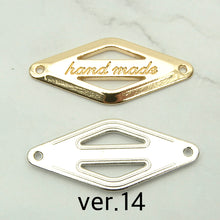 Load image into Gallery viewer, Hand Made logo decoration, 5ea 1set, making charm, Leather craft tool MLT-P0000DNN