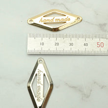 Load image into Gallery viewer, Hand Made logo decoration, 5ea 1set, making charm, Leather craft tool MLT-P0000DNN