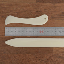 Load image into Gallery viewer, Bone Folder ver.2 , plastic folder, Edge Burnisher Polishing DIY Tools, Handmade Leather Craft tools MLT-P0000CBV