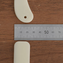 Load image into Gallery viewer, Bone Folder ver.2 , plastic folder, Edge Burnisher Polishing DIY Tools, Handmade Leather Craft tools MLT-P0000CBV