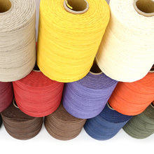 Load image into Gallery viewer, Waxed Thread, Hand Sewing Thread Round Wax Thread for Hand Sewing Leather , 0.7mm-(650M), 1.0mm-(450M) length MLT-P0000CCB