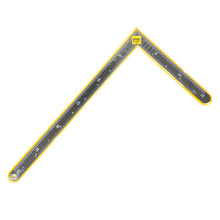 Load image into Gallery viewer, Steel square Black ruler, 30*15cm, leather craft tools MLT-P0000BVL