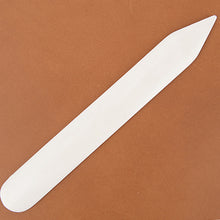 Load image into Gallery viewer, Bone Folder, real bone, Edge Burnisher Polishing DIY Tools, Handmade Leather Craft tools MLT-P0000BTZ