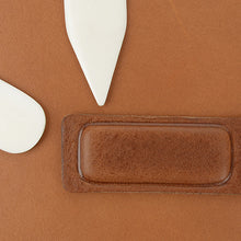 Load image into Gallery viewer, Bone Folder, real bone, Edge Burnisher Polishing DIY Tools, Handmade Leather Craft tools MLT-P0000BTZ