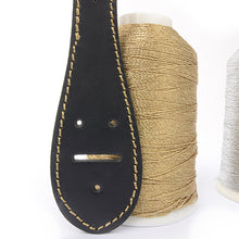 Load image into Gallery viewer, Grossy Metal Thread,High Quality Polyester thread and metal, Diameter 0.4~0.5mm- Length 60m(656 yd) -MLT-P0000BTT