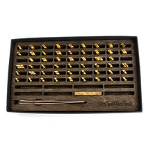 Load image into Gallery viewer, Hot Stamping Rack-Small, medium, large Size -Organizer for your design Hot Stamp,Leather Craft Tools-MLT-P0000BIR