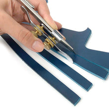 Load image into Gallery viewer, Lace Cutter Guide, Leather Strip Strap Cutter Guide, Leather craft Tool (Self made) MLT-P0000BUZ