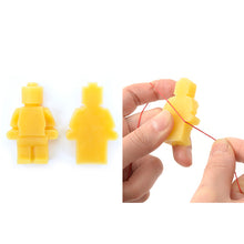 Load image into Gallery viewer, 100% natural beeswax lego style, for Hand Sewing Thread,Leather craft tools MLT-P0000BVM