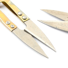 Load image into Gallery viewer, Stopper Handle Embroidery Scissors, small scissors clippers,Leather craft tools, MLT-P0000BTX