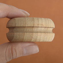 Load image into Gallery viewer, Round Flat Wood Edge Slicker Burnisher Polishing DIY Woodworking Tools, Handmade Leather Craft tools MLT-P0000BUO