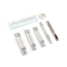 Load image into Gallery viewer, Snap Rivet Mold (setter) Set (10/13/15mm spring snaps, 13mm ring snaps) for any craft work, Leather craft tools MLT- P0000BUJ
