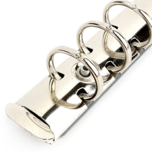 Load image into Gallery viewer, B6 Book Binder – 6-Ring, Silver Leather Craft Tool (20R~35R) MLT- P0000BIU
