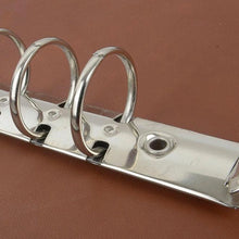 Load image into Gallery viewer, A5 Book Binder ornament - 6-Ring Binder Leather Craft tools MLT-P0000BUB

