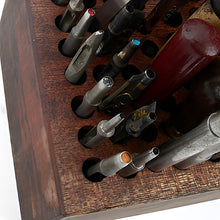 Load image into Gallery viewer, Small size Tool Rack, Wooden Design tool Organizer for your Leather Craft Tools-P0000BOC
