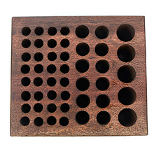 Load image into Gallery viewer, Small size Tool Rack, Wooden Design tool Organizer for your Leather Craft Tools-P0000BOC
