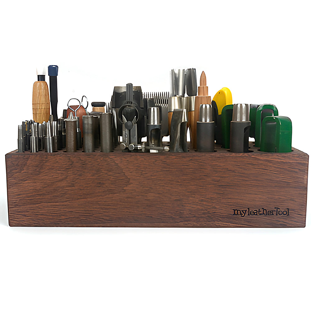 Multi size Tool Rack, Wooden Design tool Organizer for your Leather Cr ...