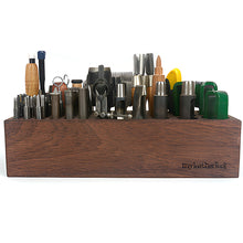 Load image into Gallery viewer, Multi size Tool Rack, Wooden Design tool Organizer for your Leather Craft Tools-P0000BJP
