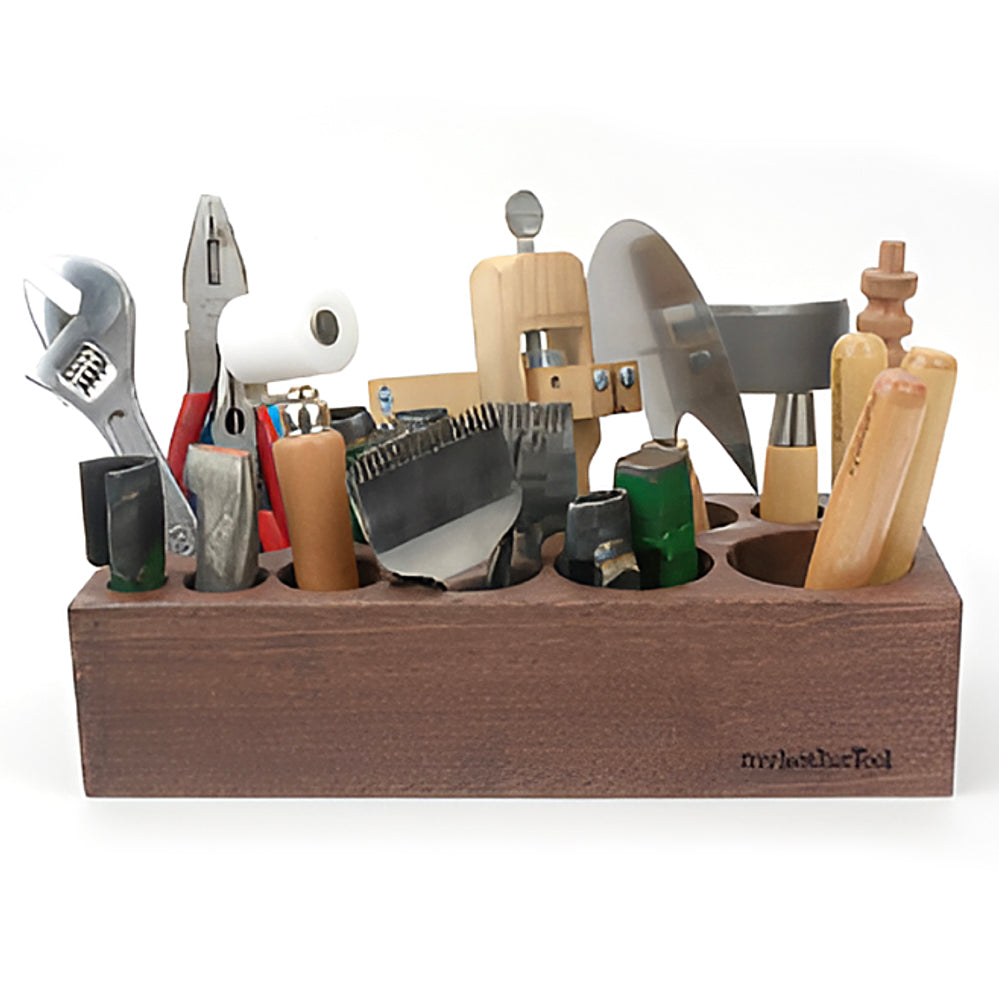 Big size Tool Rack, Wooden Design Tool Organizer for your Leather Craf ...