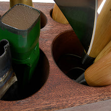 Load image into Gallery viewer, Big size Tool Rack, Wooden Design Tool Organizer for your Leather Craft Tools P0000BOB
