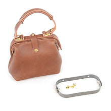Load image into Gallery viewer, Mini Metal Dulles Bag Frame - Doctor Bag Style making leather craft P0000BAV
