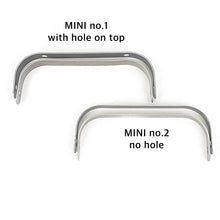 Load image into Gallery viewer, Mini Metal Dulles Bag Frame - Doctor Bag Style making leather craft P0000BAV
