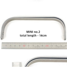 Load image into Gallery viewer, Mini Metal Dulles Bag Frame - Doctor Bag Style making leather craft P0000BAV
