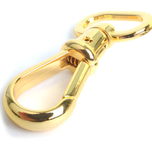 Load image into Gallery viewer, Antique Brass Swivel Clip 20mm: Classic Bag Strap Hardware P00000UL
