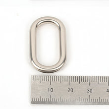 Load image into Gallery viewer, 20mm,Oval Ring for handmade bags, 0-ring, Leather craft tools MLT-P0000BIT
