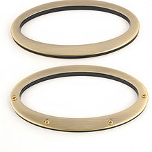 Load image into Gallery viewer, Plated metal Handle Ring , antique brass finish, 2pcs- 1set, Bag Making Suppliers Leather craft tools MLT- P0000BJX
