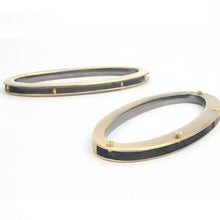 Load image into Gallery viewer, Plated metal Handle Ring , antique brass finish, 2pcs- 1set, Bag Making Suppliers Leather craft tools MLT- P0000BJX

