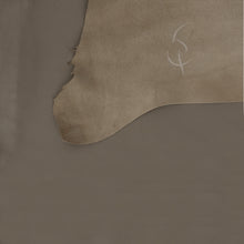 Load image into Gallery viewer, GOATSKIN Leather [Milky Cocoa] 4~5 sq ft, Finished Goatskin Leather (NOT Cutting size,4~5 sq ft overall) Leather crafting MLT- P0000BYA

