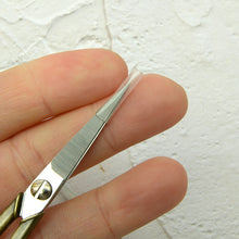 Load image into Gallery viewer, Craft classic mini scissors for thread fabric cutting small scissors side scissors Leather craft tools, MLT-P0000DRL
