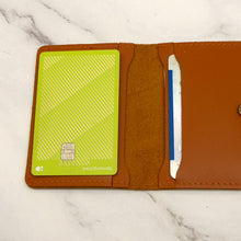 Load image into Gallery viewer, DIY Leather Double Card Case Making Kit: Korean Anti-Scratch cow real Leather P0000DSE
