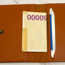 Load image into Gallery viewer, DIY Leather Double Card Case Making Kit: Korean Anti-Scratch cow real Leather P0000DSE
