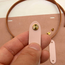 Load image into Gallery viewer, DIY X Stitch Cross Bag Making kit add Thread needle set Leather craft P0000DPT
