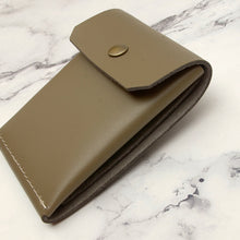 Load image into Gallery viewer, DIY Leather All in ONE Half wallet Making Kit real Leather MLT P0000DSE
