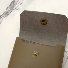 Load image into Gallery viewer, DIY Leather All in ONE Half wallet Making Kit real Leather MLT P0000DSE
