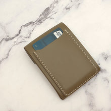 Load image into Gallery viewer, DIY Leather All in ONE Half wallet Making Kit real Leather MLT P0000DSE
