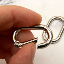 Load image into Gallery viewer, Open Oval Ring Two Size Key Ring Making Sub-materials Leather craft tools MLT - P0000DTC
