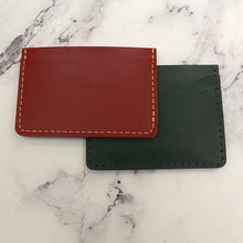 Load image into Gallery viewer, DIY Leather quick pocket card case Making Kit real Leather MLT P0000DTE
