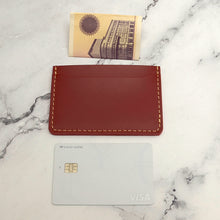 Load image into Gallery viewer, DIY Leather quick pocket card case Making Kit real Leather MLT P0000DTE
