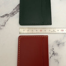Load image into Gallery viewer, DIY Leather quick pocket card case Making Kit real Leather MLT P0000DTE
