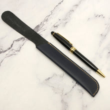 Load image into Gallery viewer, DIY Leather pen pouch for a bag Making Kit real Leather MLT P0000DTI
