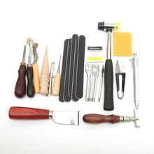 Load image into Gallery viewer, Beginner Class tool set ,making bag, Leather craft tools MLT- P0000BYV
