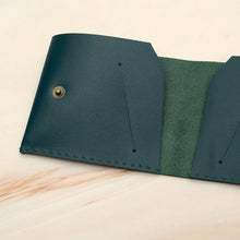 Load image into Gallery viewer, DIY Leather Simple easy Half wallet Making Kit real Leather MLT P0000DUD
