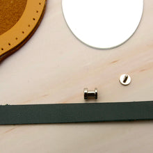 Load image into Gallery viewer, DIY Lemon Mirror Making Kit Thread needle can be added Leather craft tools MLT-P0000DUI
